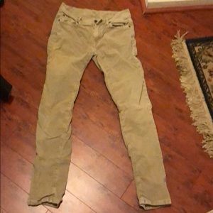 Brown corduroy pants